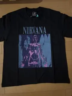 NIRVANA グラフィックTシャツ ブラック