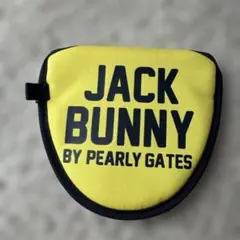★新品正規品★Jack Bunnyヘッドカバー パター用 黄色地黒字