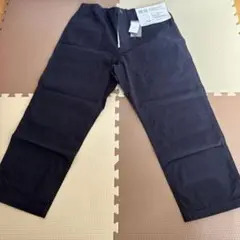 【新品未使用】ユニクロ ストレート ワークパンツ ネイビー