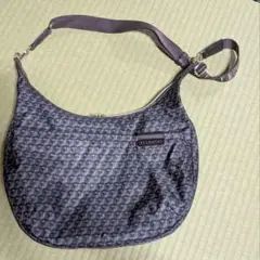 ELLESPORT撥水 軽量 ハーフムーン ２wayショルダーバッグ