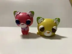 お茶猫 ミニフィギュア