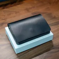 【新品同様】forme short wallet baby calf