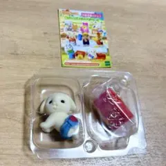 シルバニア　キラキラくじ　赤ちゃん工作だいすきシリーズ　フローラウサギの赤ちゃん