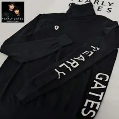 ☆新品正規品パーリーゲイツメンズカシミヤタッチタートルネックセーター 5(L)
