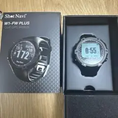美品　ゴルフ距離計測器　Shot Navi W1-FW PLUS ゴルフ GPS