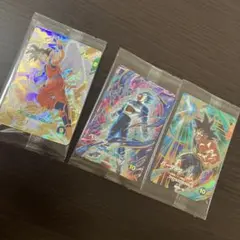 ドラゴンボール　スーパーダイバーズ　ゴッドレア3種セット