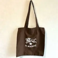 【限定品】IL BISONTE ブラウン トートバッグ エコバッグ イルビゾンテ