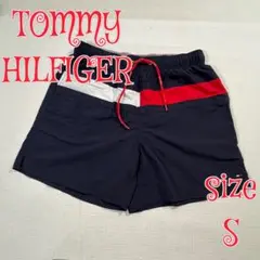 TOMMY HILFIGER サーフパンツ　ネイビー　S　水着　海水パンツ