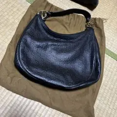 GUCCI ハンドバッグ G シマ エンボス モノグラム