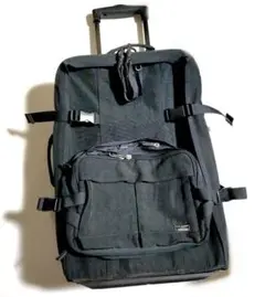 ポーター　トリップ　ローラーボストンバッグ　キャリーケース　ブラック 希少】PORTER ポーター トリップブラック キャリーバック 鍵付き