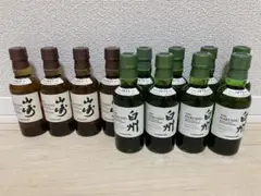 山崎180 ml 4本・白州180 ml 8本セット