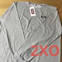 【2XO】Impal Silicon Logo Lshirt 消臭汗じみ軽減