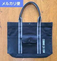 COMME CA ISM　コムサイズム　トートバッグ　ブラック