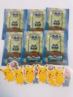 ポケセン　コミュニティデイ　ココガラ　ポケモンGO ステッカー3枚　おまけつき