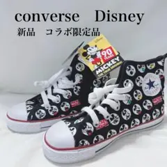 ✩新品未使用✩限定 converse Disneyキッズ 19cmミッキーコラボ