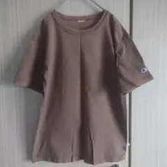 Champion ブラウン Tシャツ　Мサイズ