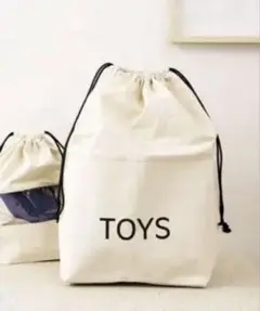 窓付きストレージバッグ　大小セット
