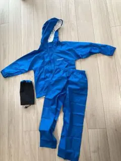 モンベルキッズ 130 レインウェア クレッパー