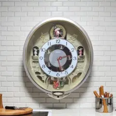 美品 SEIKO からくり時計 チャーミングベル オルゴール機能 動作確認済み
