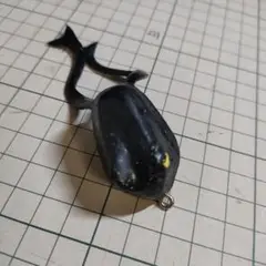 ソフトフロッグルアー ブラック