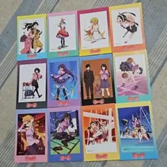 物語シリーズ ステッカー シール コンプリート