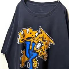 トップオブザワールドケンタッキーワイルドキャッツ Tシャツブラック黒XL古着