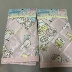 新品　サンリオキャラクターズ　冷感枕パット　2個セット　ピンク