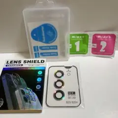 GALAXY S23、S23plus用カメラフィルム　アルミ合金製