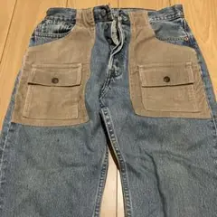リーバイス　コーデュロイポケット付きデニムパンツ　L32