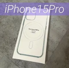 【最安】iPhone15Pro クリア@MagSafe対応