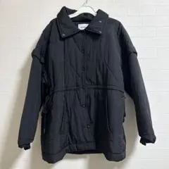 stay motion 袖取り外し2wayキルティングコート