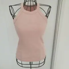 UNIQLO カップ付きリブタンクトップ Mサイズ