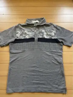 THE SHOP TK グレー ポロシャツ M
