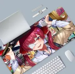 [新品]ホロライブ 宝鐘マリン　プレイマット マウスパッド