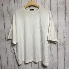 HARE ポンチドルマンカットソー　白　Lサイズ相当