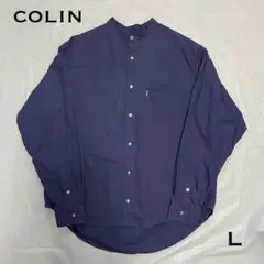 COLIN バンドカラーシャツ L 定価11000円