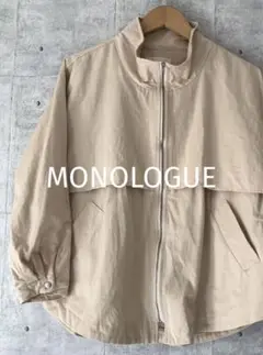 MONOLOGUE モノローグ ☆ レディースアウター 内側コード付き ベージュ