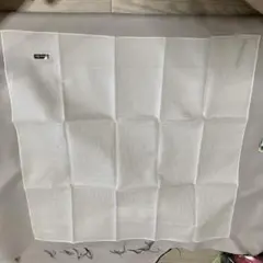 即購入☆値下げ交渉可ディオールDiorポケットチーフ　ハンカチ　白