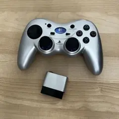 Logitech PS2 コントローラー シルバー