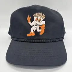 90s　ヴィンテージ　Frutterie　プリントロゴ　トラッカーキャップ