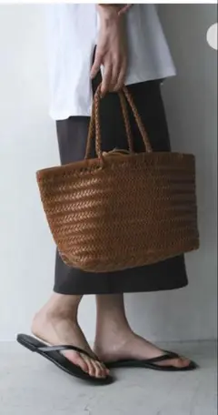 マージュール　フェイクレザー　バッグ