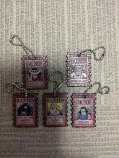 ガチャ　ガチャガチャ　ワンピース アクリルキーホルダーセット