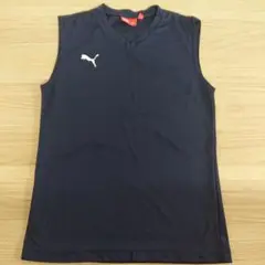 PUMA ノースリーブタンクトップ 160 ネイビー
