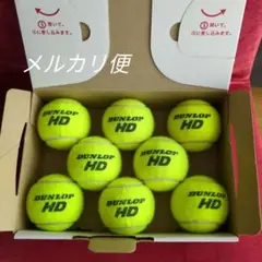 【テニスボール】DUNLOP HD 8球セット　まとめ売り　ダンロップ