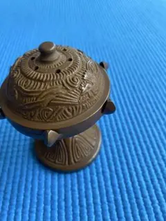 茶道具 金谷五良三郎 唐銅 穂屋蓋置 箱付き 骨董｜火舎蓋置 香炉 七種蓋置 茶道具 金谷五良三郎 唐銅 穂屋蓋置 箱付き 骨董｜火舎蓋置 香炉