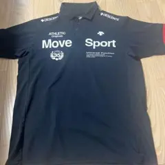 DESCENTE Move Sport ポロシャツ ブラック