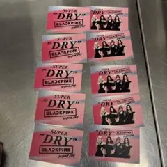 BLACKPINK SUPER DRY タレントカード 10枚セット