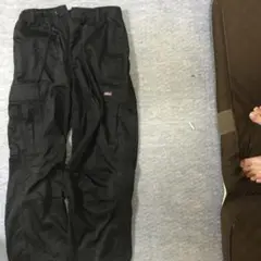 Dickies ブラック カーゴパンツ
