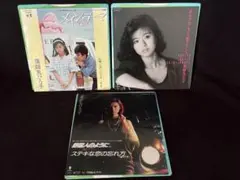 薬師丸ひろ子　シングルEPレコード　3枚セット