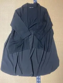 オズモーシス　　ニット　切り替え　カーディガン
